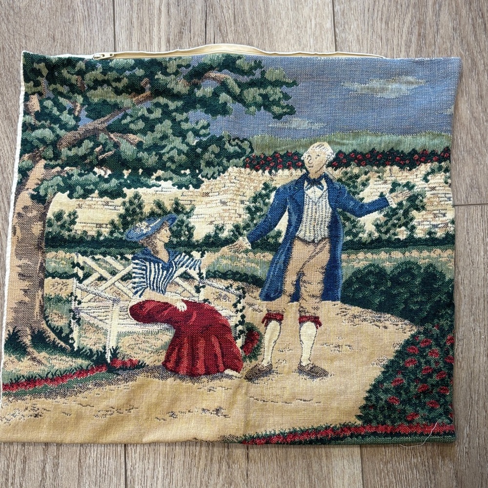 Vintage Tapestry Pillow Cover
